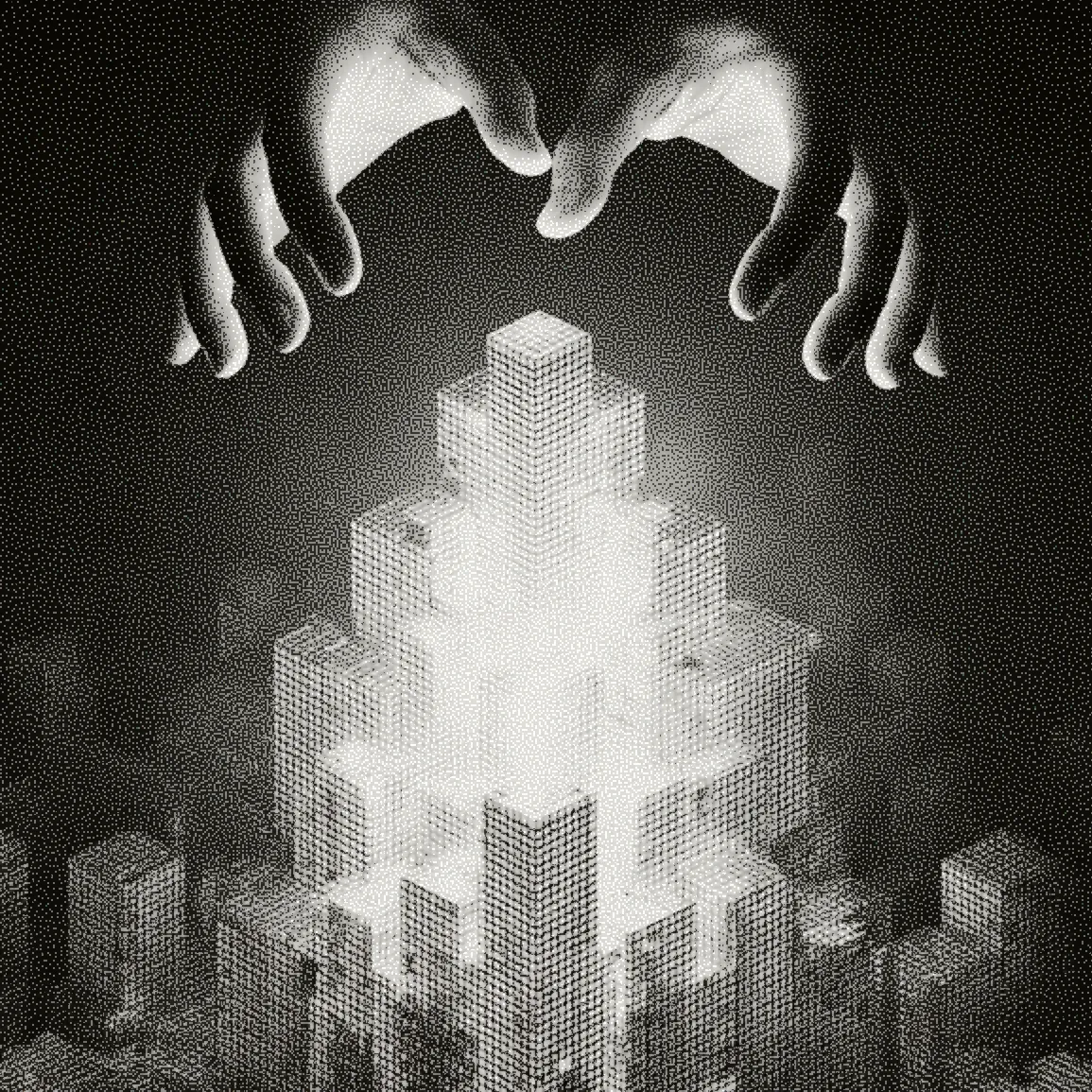 Abstract landscape illustration 1